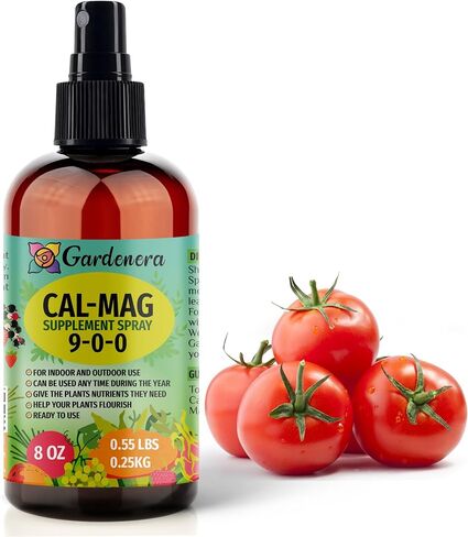 𝐏𝐑𝐄𝐌𝐈𝐔𝐌 Ultra Pure Professional Grade Cal-Mag Fertilizer Spray - 8oz Bottle - High-Grade Calcium, Magnesium & Iron Plant Supplement - Corrects Common Plant Deficiencies (9-0-0 NPK) in Saudi Arabia