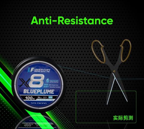 SOLOKING X8 Braided Fishing Line Freshwater Saltwater PE Line for Fishing in Kuwait