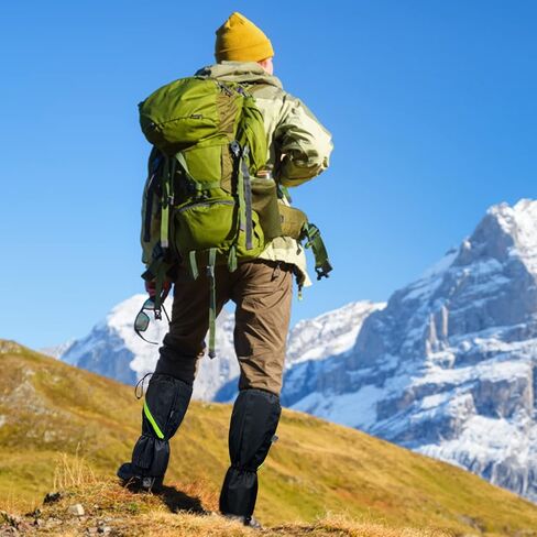 MAGGIFT Leg Gaiters,Gaiters for Hiking Waterproof and Adjustable Snow Boot Gaiters for Walking, Hunting, Mountain Climbing, and Snowshoeing in Saudi Arabia