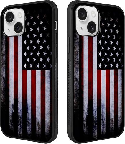Tnarru متوافق مع نمط علامة iPhone 15 Case [دعم الشحن اللاسلكي] PC HARD PC و SONE TPU الجانبين غير المنزلق تغطي حالة هاتف حماية رقيقة رقيقة من أجل iPhone 15 5G in Kuwait