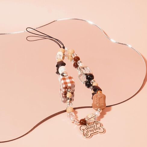 سحر الهاتف الأنيق الكلب Cate سحر جمالية Y2K خلوية سلسلة مفاتيح لطيف لكاميرا حقيبة USB ديكور in Kuwait