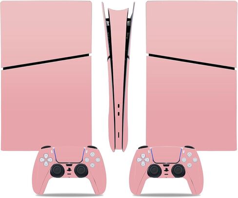 ملصق الجلد لوحدة التحكم الرقمية PS5 Slim ، غلاف واقي من الغلاف الواقي لوحدة التحكم في اللعبة (Purple) in Kuwait