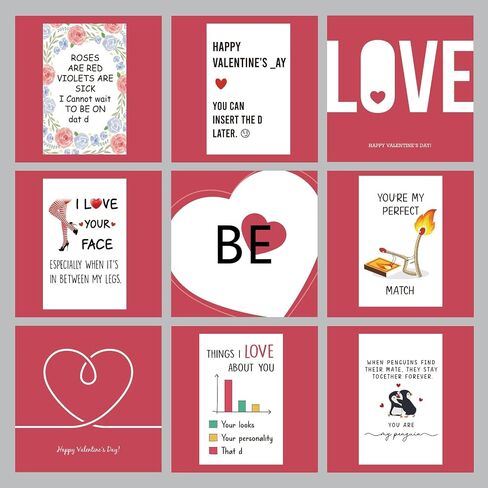Funny Valentines Day Card for Her, Happy Valentines Day Cards, Valentines Card For Him, Valentine’s Day Card for Girlfriend Wife, Valentines Day Gift for Her Women in Saudi Arabia