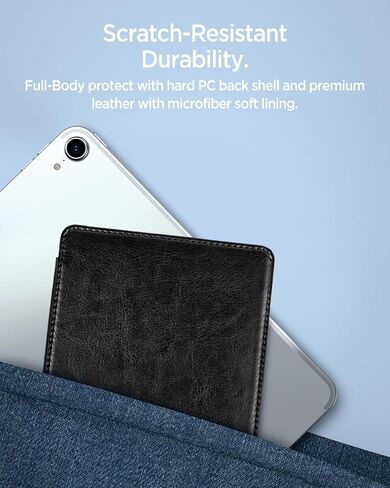 Miimall Case for Kindle Colorsoft Signature Edition & Paperwhite 12th Generation 7" 2024 Leather Case with Hand Strap, Auto Sleep Wake, Protective Cover Cases for Kindle Paperwhite 12th(Coffee) in Saudi Arabia