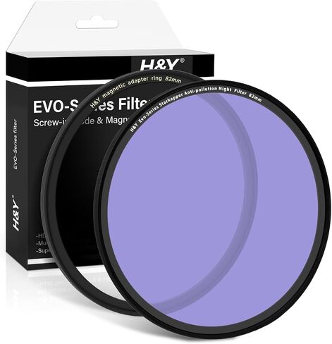 EPN77 H&Y HD EVO-Series Magnetic Anti-Pollution Night Filter Kit 77mm in Kuwait