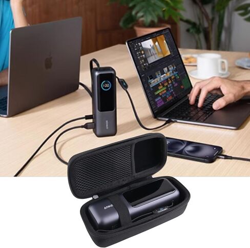 Travel Hard Case for Anker MagGo Power Bank 10K/ Ultra-Slim 10,000mAh Magnetic Battery Pack，for Anker A1654/A1664-Case Only in Kuwait