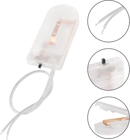10pcs CR2032 حامل البطارية عملة زراعة الخلية حامل البطارية CAR222 2 × 3V CR2032 زر خلية خلية الخلية صناديق التخزين 2 فتحة بطاريات بلاستيكية سوداء ل CR2032 بطارية in Kuwait