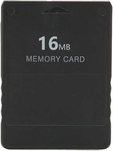 PS2 Memory Card, High Speed Game Memory Card, Portable Memory Cards Replacement, Compatible with PS2 Accessories for Saving Games and Information (64MB) in Kuwait
