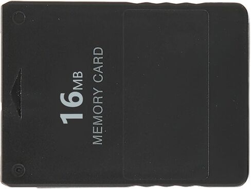 PS2 Memory Card, High Speed Game Memory Card, Portable Memory Cards Replacement, Compatible with PS2 Accessories for Saving Games and Information (64MB) in Kuwait