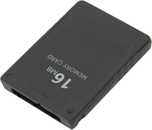 PS2 Memory Card, High Speed Game Memory Card, Portable Memory Cards Replacement, Compatible with PS2 Accessories for Saving Games and Information (64MB) in Kuwait