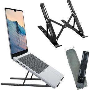 Portable Adjustable Laptop Stand – Foldable Design for Convenience and Productivity
