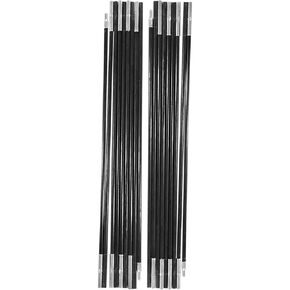 193 IN Fiberglass Tent Poles Replacement 2 PCS Strong Collapsible Tent Poles, Portable Tent Support Poles for Outdoor, 0.3 IN Inner Diameter Tent Support Rod for Camping