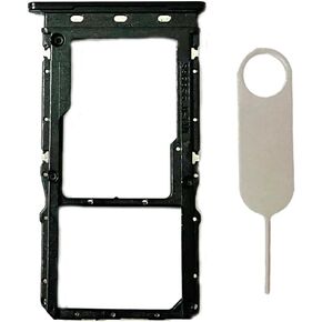Single Sim Card Tray Slot Holder Micro SD Card Replacement for Motorola Moto G Power 2023 5G XT2311 Incl Card Ejector pin (Black)