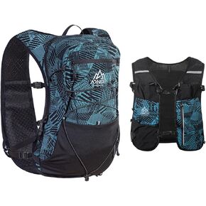 AONIJIE 12L Hydration Vest Backpack Lightweight Hydration Day Rucksack for Running Hiking Cycling