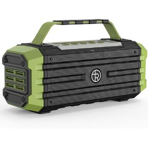 Portable Bluetooth Speaker 120W Peak 80W Wireless Speakers, TWS Pairing, Deep Bass, Hi-Fi Loud Speaker, IPX6 Waterproof, DSP Sound Boombox for Outdoor, Camping, Party, Beach