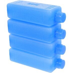 4pcs Small Fan ce Packs,Reusable Portable Cooler Freezer Ice Packs Keep Cool for Cooler Ice Block