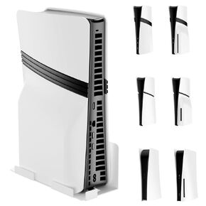 Vilante PS5 Wall Mount, PS5/PS5 Slim/PS5 Pro Wall Mount (Disc and Digital Edition) Wall Bracket for PlayStation 5/PS5 Slim/PS5 Pro PS5 Wall Mount Bracket Stand PS5/PS5 Slim/PS5 Pro Accessory