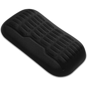UnivoColors Memory Foam Keyboard Wrist Rest,Latest 3.0 Wave Curve Design,High-Resilience Memory Foam Non-Slip Base,Fits Compact Keyboards,Ideal for Work and Gaming(Black)
