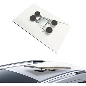 Mikgin Starlink Gen3 Magnetic Mount for RV/Boat Roof, Magnetic Roof Mount Compatible with Starlink V4 Satellite Antenna, Starlink RV Mount, 44lbs Force per Round Magnet