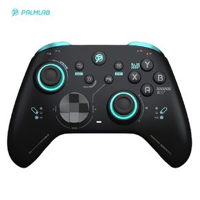 PALMLAB M001 Ultimate Controller - Wireless Gaming Pro Controller with Hall Effect Joysticks Adjustable Triggers RGB Lights Turbo&Vibration - Work for Windows 10/11,Android,iOS,Steam and Switch