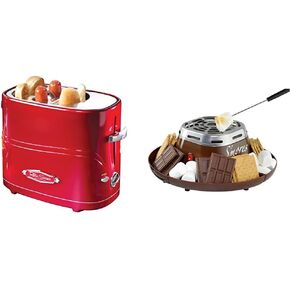 Nostalgia Hot Dog Toaster and S'Mores Maker Bundle