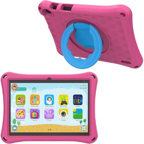 Kids Tablet 10 inch Toddler Android 2GB RAM 32GB ROM Tablets 10.1" IPS Touch Screen 1280x800, Iwawa & Parent Control Kid Tablet WiFi Dual Camera, 6000mAh Battery Shockproof Case