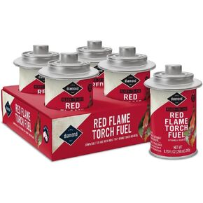 Diamond® Ready-to-Use Red Flame Torch Fuel Citronella Scented, 8 Ounce Container for Outdoor Parties, Entertaining and Special Events