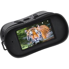 Night Vision Goggles,4K Night Vision Binoculars for Adults,3" HD Screen,6X Digital Zoom,Photos and Video Record Support Playback,6000mAh Rechargeable Battery,Outdoor Camping Gift for Adults with 32GB