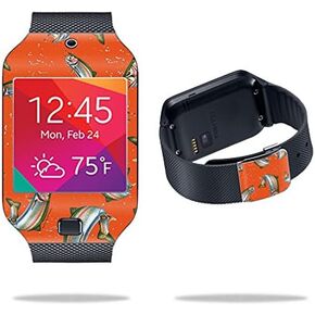 MightySkins Skin Compatible with Samsung Galaxy Gear 2 Neo Watch – Trout Collage | Protective, Durable, and Unique Vinyl Decal wrap Cover | Easy to Apply, Remove, and Change Styles | Made in The USA