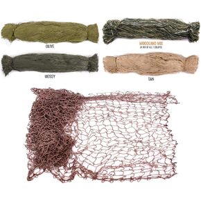 Arcturus Ghillie Suit Thread: Colors Woodland Mix, Tan, Olive and Mossy Ghillie Netting