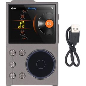 HiFi MP3 Player with BT 5.3, Lossless DSD DAC FLAC Player Digital Audio Music Playback, High Resolution Portable Audio Player
