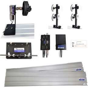 T-System Foot Pedal Fishing Rod Wrapping and Dryer (TMSV160) for Rod Building Repair