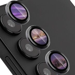 واقي عدسة كاميرا Monasay متوافق مع Samsung Galaxy S24 6.2 بوصة [التصاق قوي]