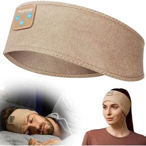Bluetooth Headband | Sleep Headphones Wireless | Headphone Band Sports Sleeping Headphones Sleep Mask Earbuds Breathable Music Headband with Bluetooth, Perfect for Workout Running Travel
