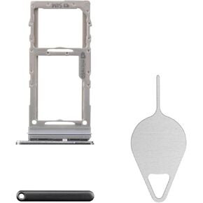 for Samsung Galaxy S20 5G Sim Card Tray Replacement (Single SIM Version) Cosmic Grey Card Tray Slot Holder Bracket Adapter with Needle Ejector for S20 5G SM-G981U SM-G981U1