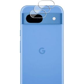 3 Pack Tempered Glass For Google Pixel 8a (5G) Camera Lens Protector