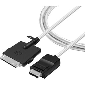 VG-SOCR15/ZA One Connect Cable Compatible with Samsung QLED 4K/The Frame Smart TV Only Q90RA LS03AA LS03RA LS03BA LS03TA Series(15M/49.2FT)