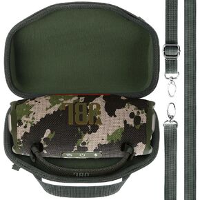 Hard Case Compatible with JBL Charge 6 Waterproof Speaker (Blue Case)