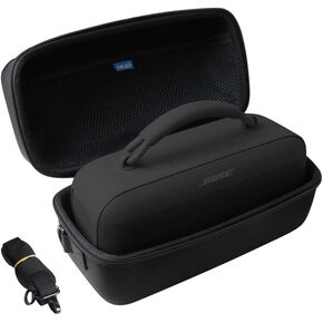 حالة السفر الصلبة في Anleo لـ Bose Soundlink Max Portable Smeker.case فقط (أسود)