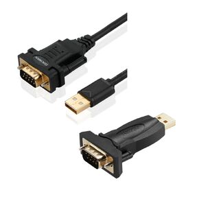 2 Pack USB 2.0 إلى Cable DB9 DB9 لنظام التشغيل Windows 11،10 ، 8 ، 7 ، Vista ، XP ، 2000 ، Linux و Mac OS