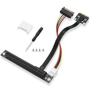 Sinloon Mini PCIe Wireless Network Card to PCIe X16 Extender Cable Mini-Pcie Mal