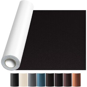 Leather Repair Patch, Leather Repair Glue, self-Adhesive Repair Glue, Furniture, car Seats, Chairs and Other Waterproof and Dirty Repair Patch. (17 * 79in.,Dark Brown)