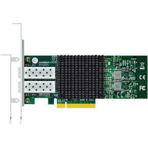 GLOTRENDS ST7369 2-Port 25Gb SFP28 Server Network Card with Mellanox ConnectX-4 Controller, PCIe 3.0 X8 Interface, Support RDMA (RoCE v2), Not Infiniband