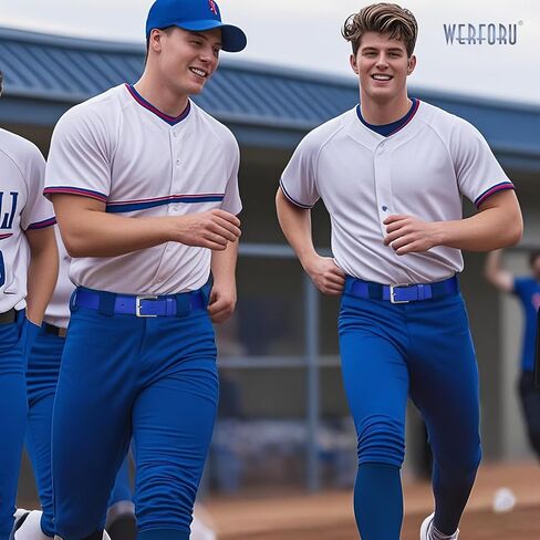 WERFORU 3 حزمه حزام مرن للكرة اللينة للشباب الكبار قابل للتعديل حزام البيسبول للرجال الفتيان والفتيات حزام كرة القدم in Kuwait