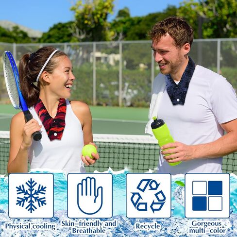 Tarpop Camo Cooling Neck Wraps Scarf with Snap Buttons Ice Cooling Bandana Headband for Hot Weather Outdoor Neck Cooler in Saudi Arabia