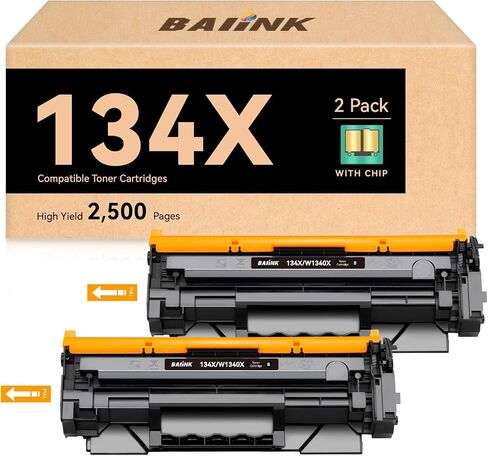 206A Toner Cartridges (with Chip) Replacement for HP 206A Toner Cartridges 4 Pack Compatible for Pro MFP M255 M255dw M282 M282nw M283 M283cdw M283fdw Printer W2110X W2110A Ink in Saudi Arabia