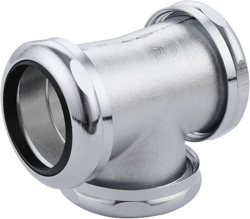Heavy-Duty 90-Degree Elbow with Slip-Joint Connection, Chrome in Saudi Arabia