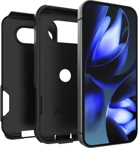 Otterbox Google Pixel 9A Series Series - Black و Slim & Tough ، صديقة للجيب ، مع حماية المنفذ in Saudi Arabia