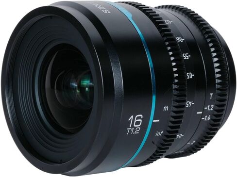 SIRUI Night Walker T1.2 S35 Cine Lens Set, 16mm, 75mm, Large Aperture Manual Focus Lens (MS-2SRG, RF Mount, Metal Grey) in Kuwait