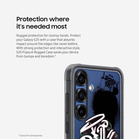 Samsung Galaxy S25 Ultra Clear Phone Case ، غطاء وقائي شفاف ، تصميم أنيق وسلس ، دائم ، إصدار أمريكي ، EF-QS938CTEGUS in Kuwait